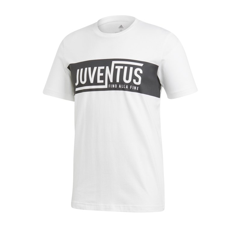 adidas Juventus Turin Graphic Tee T-Shirt Weiss - Weiss