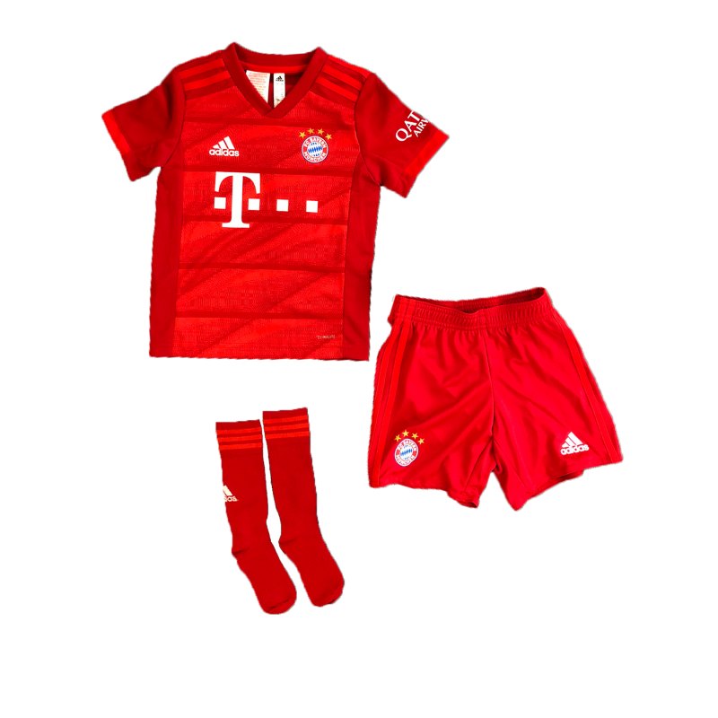 adidas FC Bayern München Minikit Home 2019/2020 - Rot