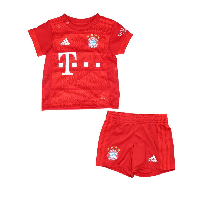 adidas FC Bayern München Babykit Home 2019/2020 - Rot
