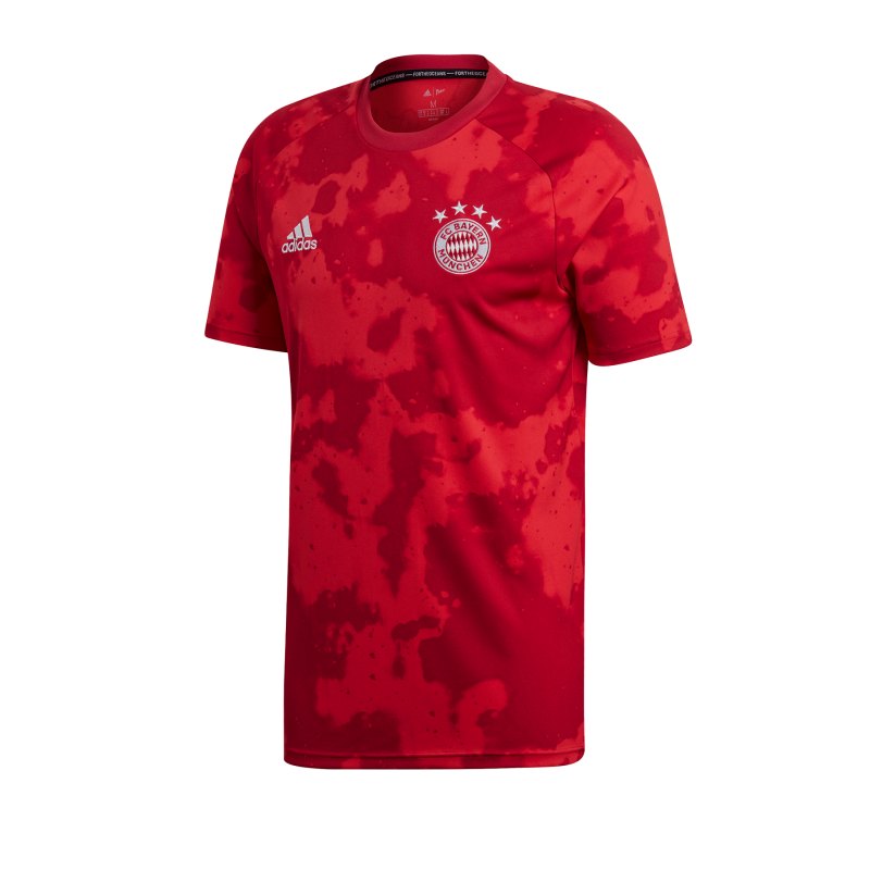 adidas FC Bayern München Prematch Shirt Rot - rot
