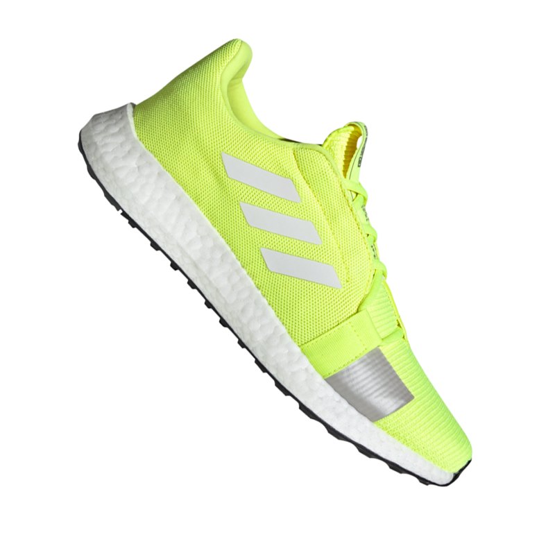 adidas Sense Boost Go Running Gelb Weiss - gelb