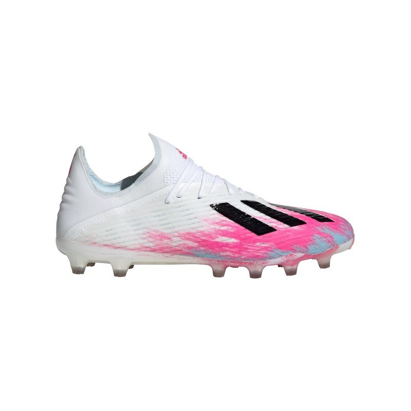 adidas X Uniforia 19.1 AG Weiss Pink - weiss