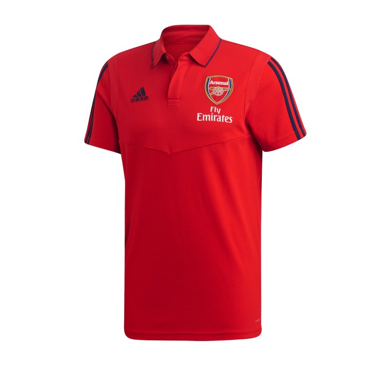 adidas FC Arsenal London Poloshirt Rot - rot