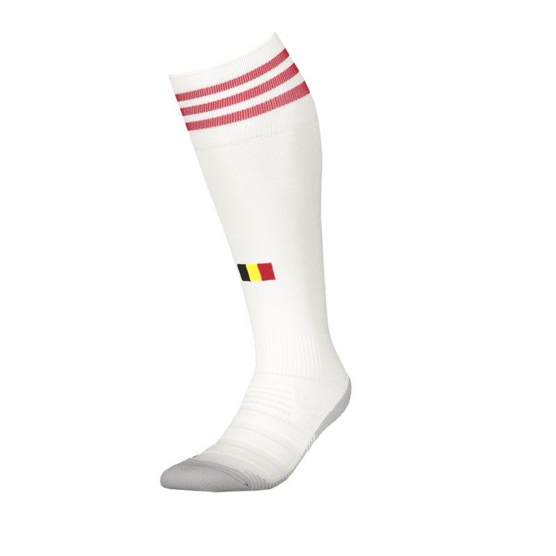 adidas Belgien Stutzen Away EM 2021 Weiss - weiss