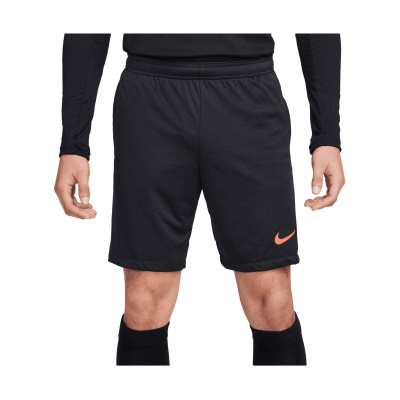 Nike Academy Short Schwarz Rot F011 - schwarz
