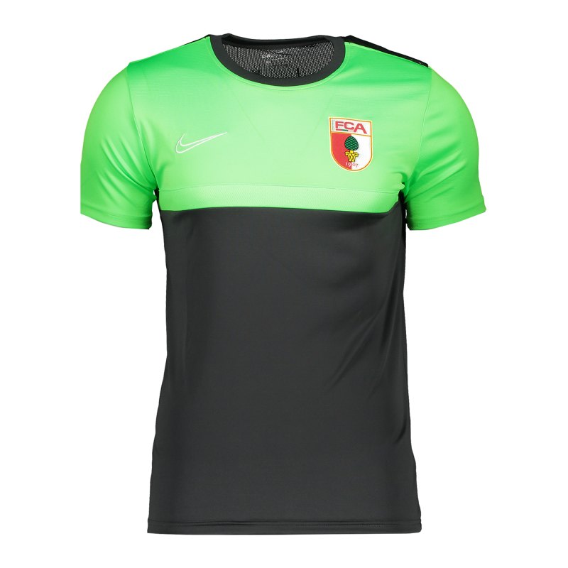 Nike FC Augsburg Trainingsshirt kurzarm Grau F074 - grau