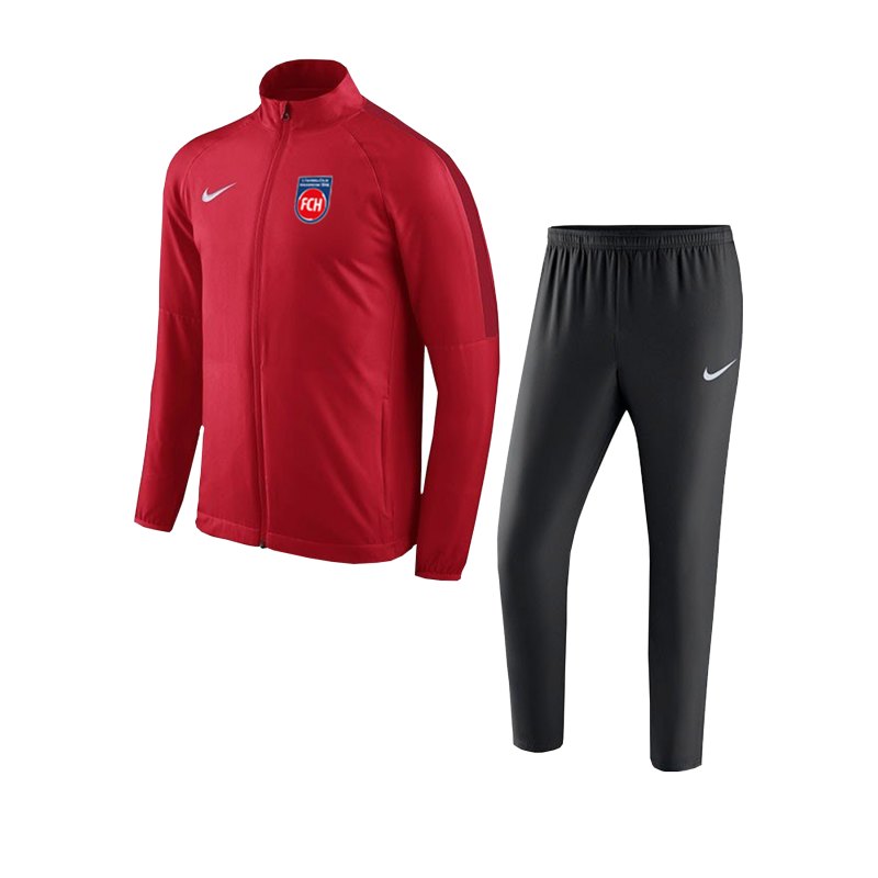 Nike 1. FC Heidenheim Trainingsanzug Rot F657 - rot