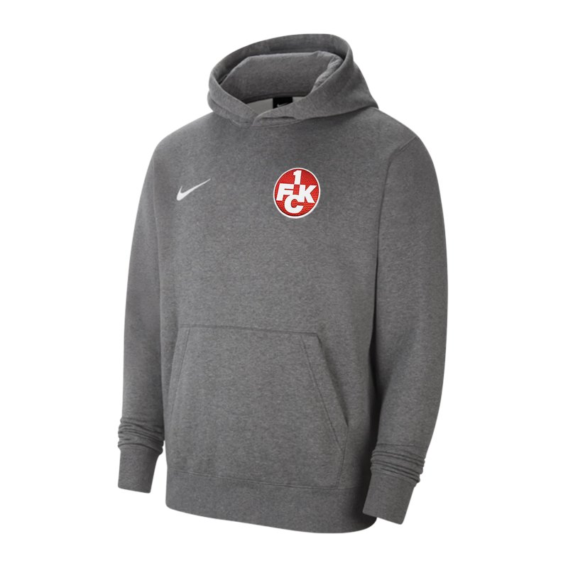 Nike 1.FC Kaiserslautern Fleece Hoody Kids Grau F071 - grau