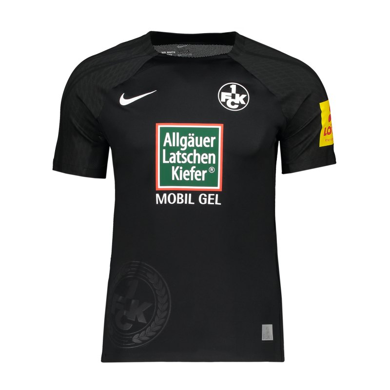 Nike 1.FC Kaiserslautern Trikot Away 2023/2024 Schwarz F010 - schwarz