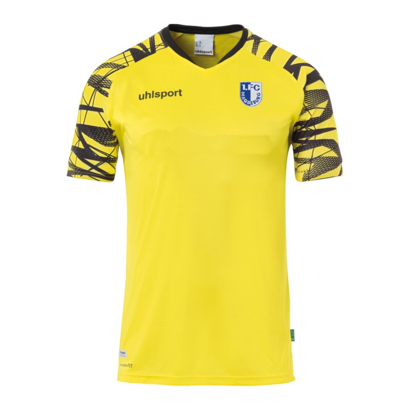 Uhlsport 1. FC Magdeburg Goal 25 T-Shirt Kids Gelb Schwarz F07 - gelb
