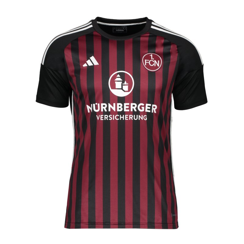 adidas 1. FC Nürnberg Trikot Home 2023/2024 Schwarz - schwarz