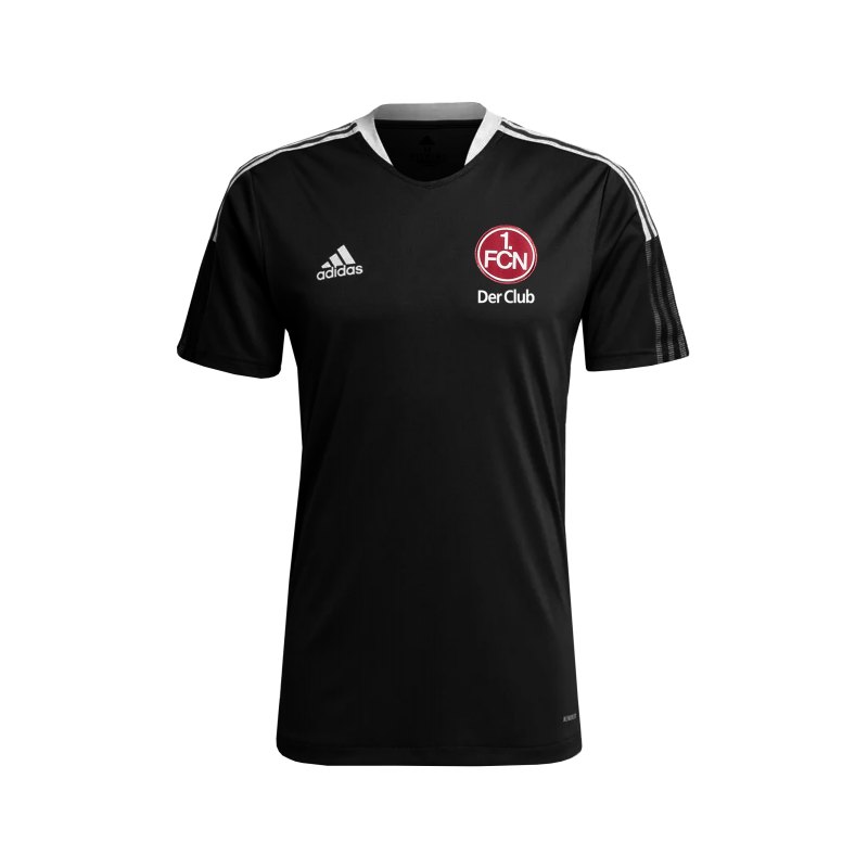 adidas 1. FC Nürnberg Trainingsshirt Schwarz - schwarz