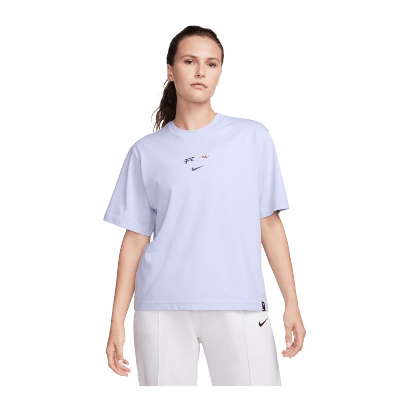 Nike Frankreich T-Shirt Damen Lila F536 - lila