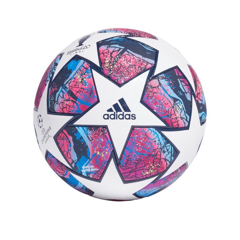 adidas Finale Istanbul Pro OMB Spielball Weiss - weiss