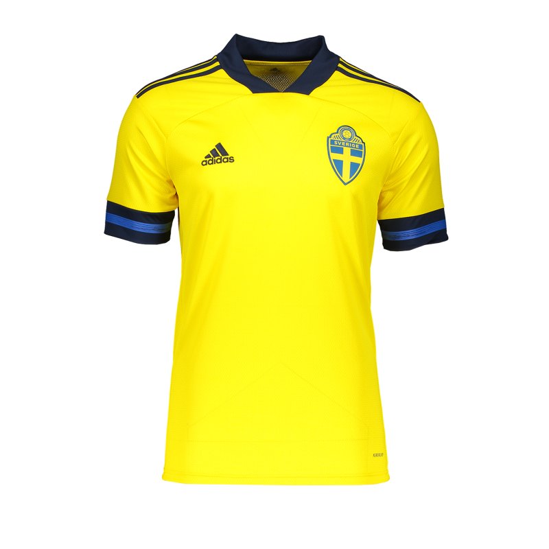 adidas Schweden Trikot Home EM 2020 Gelb - gelb