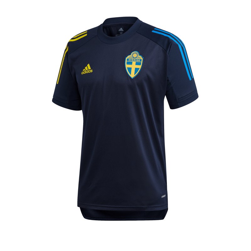 adidas Schweden Trainingsshirt kurzarm Blau - blau