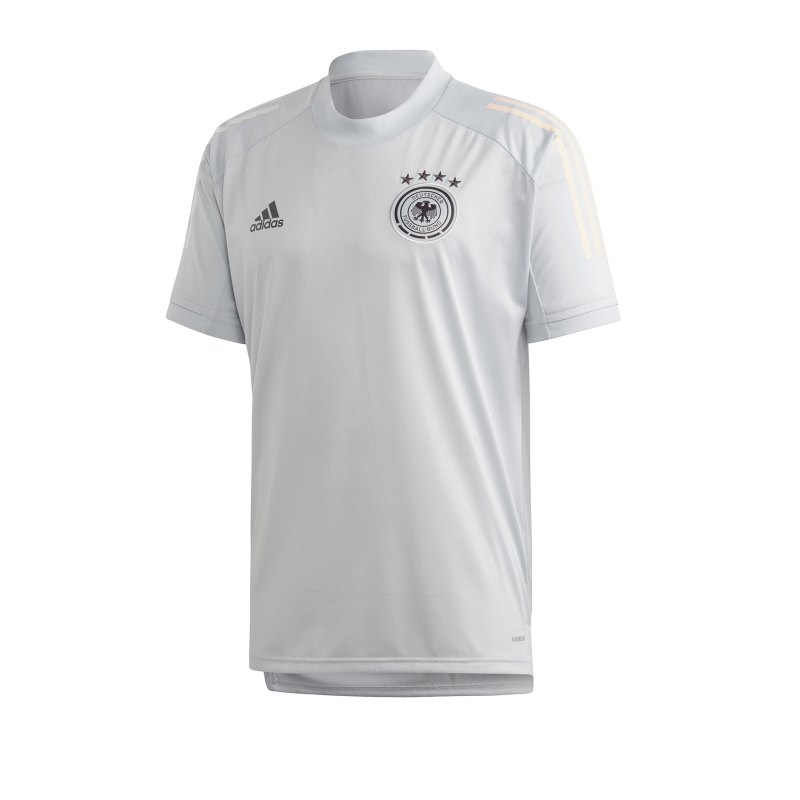 adidas DFB Deutschland Trainingsshirt Hellgrau - weiss
