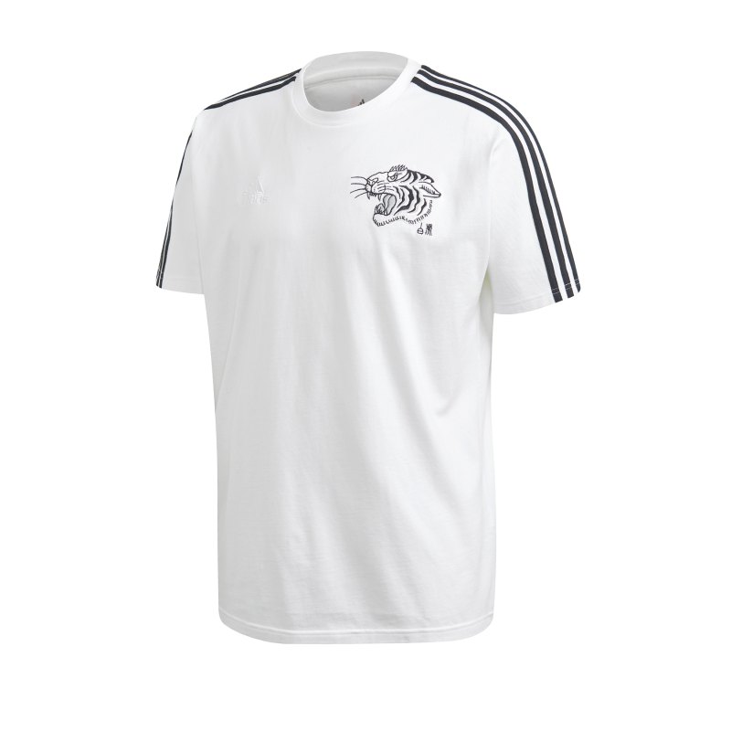 adidas Juventus Turin CNY Tee T-Shirt Weiss - weiss