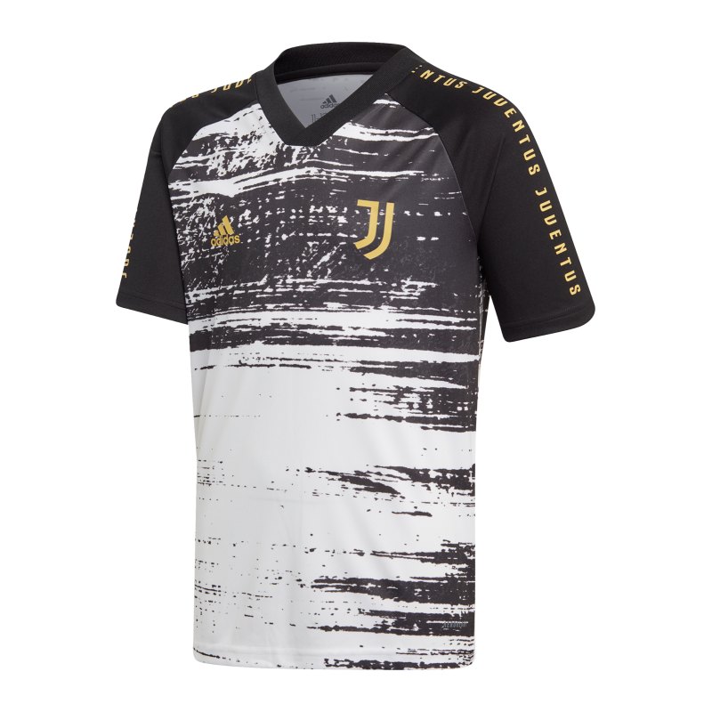 adidas Juventus Turin Prematch Shirt Kids Weiss - weiss