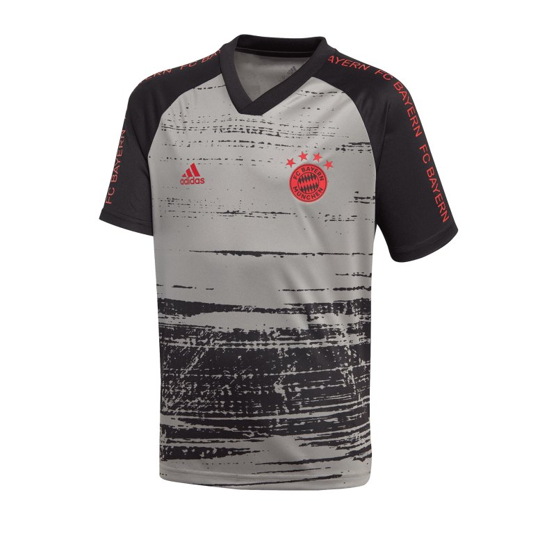 adidas FC Bayern München Prematch Shirt Kids Grau - grau