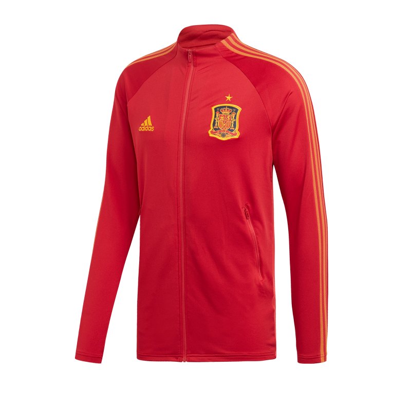 adidas Spanien Anthem Jacket Jacke Rot - rot