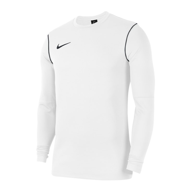 Nike Park 20 Sweatshirt Weiss Schwarz F100 - weiss
