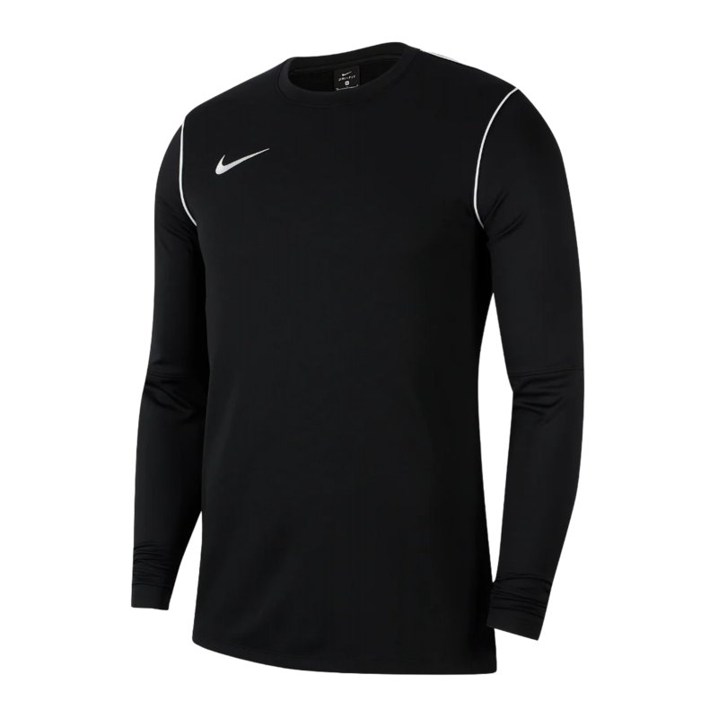 Nike Park 20 Sweatshirt Kids Schwarz Weiss F010 - schwarz