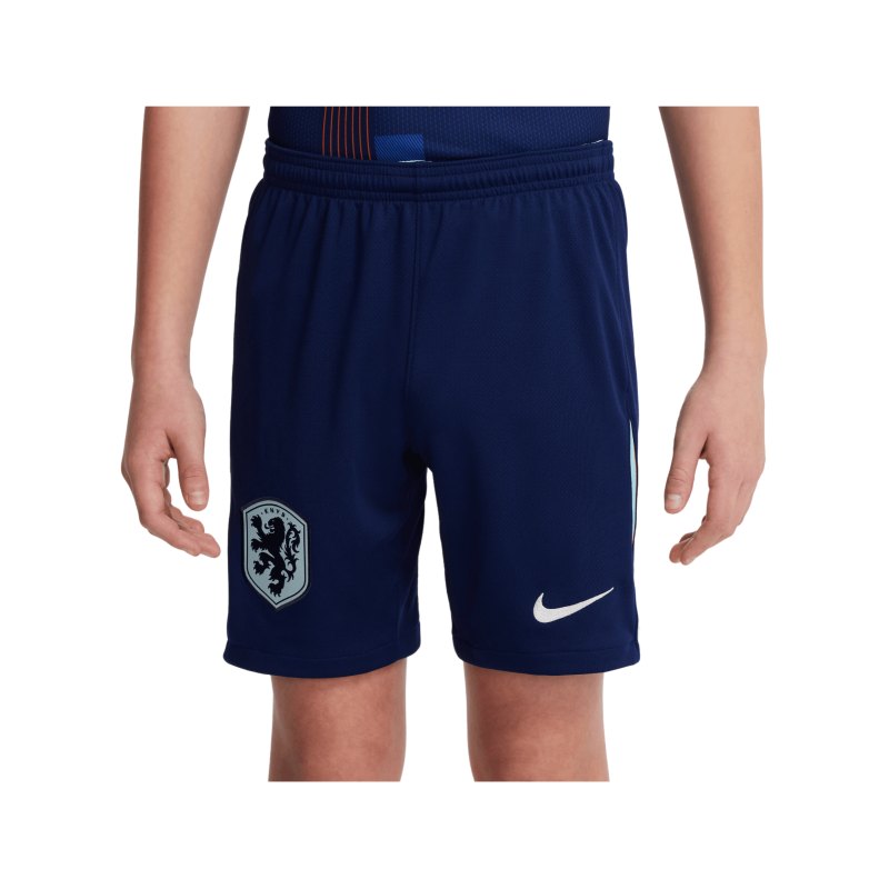 Nike Niederlande Short Away EM 2024 Kids Blau F492 - blau