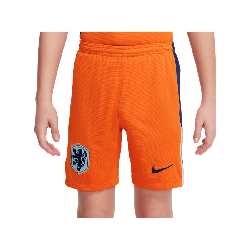 Nike Niederlande Short Home EM 2024 Kids Orange F819 - orange