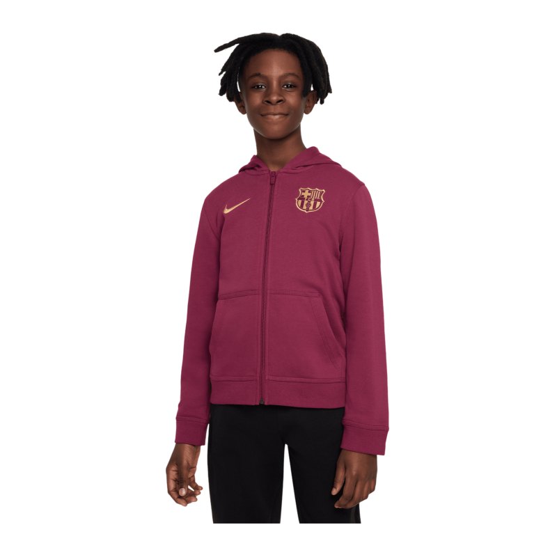 Nike FC Barcelona Kapuzenjacke Kids Lila F620 - lila