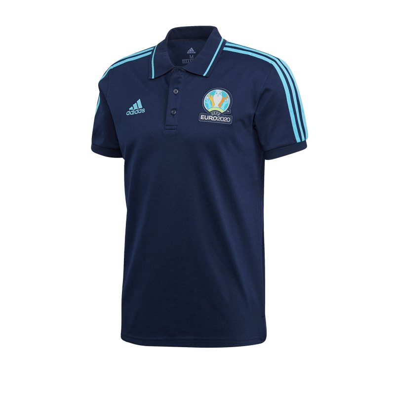 adidas UEFA EM 2020 Poloshirt Blau - blau