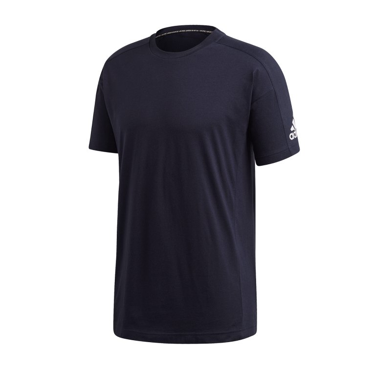 adidas MH Plain T-Shirt Schwarz - blau