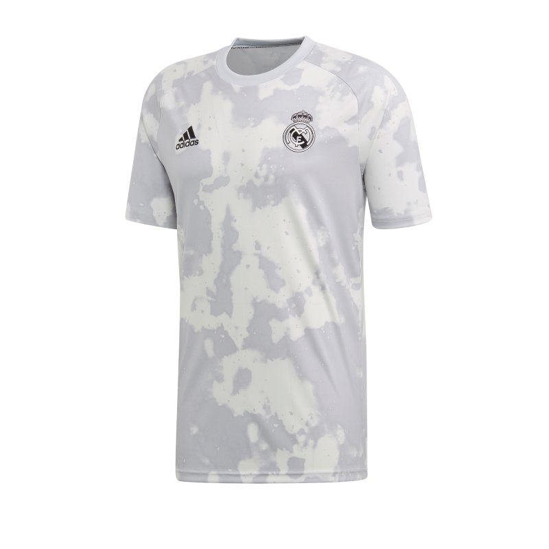 adidas Real Madrid Prematch Shirt Grau - grau
