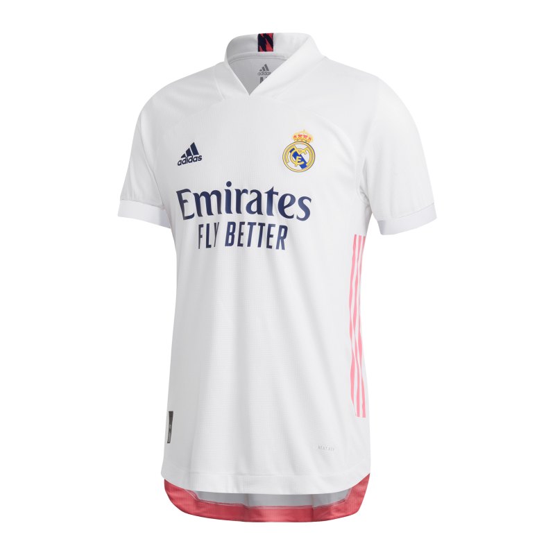 adidas Real Madrid Auth. Trikot Home 2020/2021 - weiss