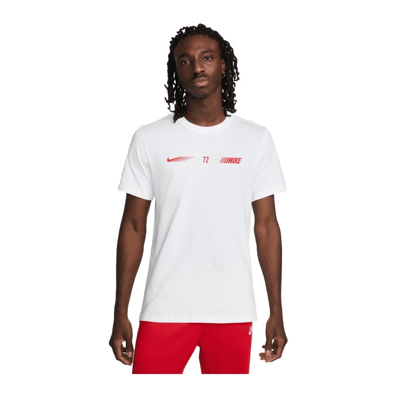 Nike Standart Issue T-Shirt Weiss F100 - weiss
