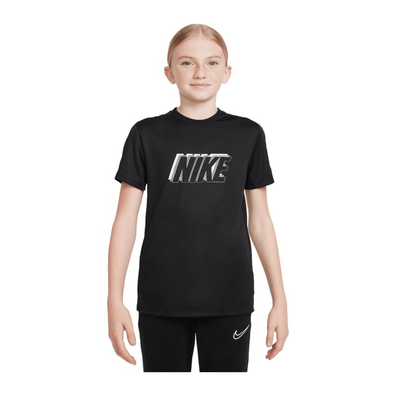 Nike Academy 23 Trainingsshirt Kids Schwarz F010 - schwarz