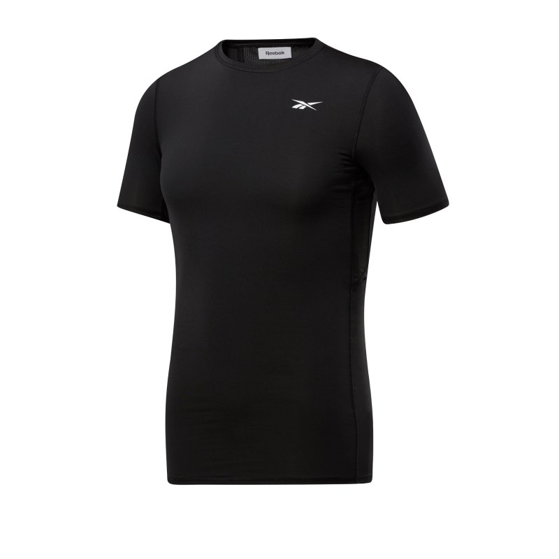 Reebok Workout Ready Compression T-Shirt Schwarz - schwarz