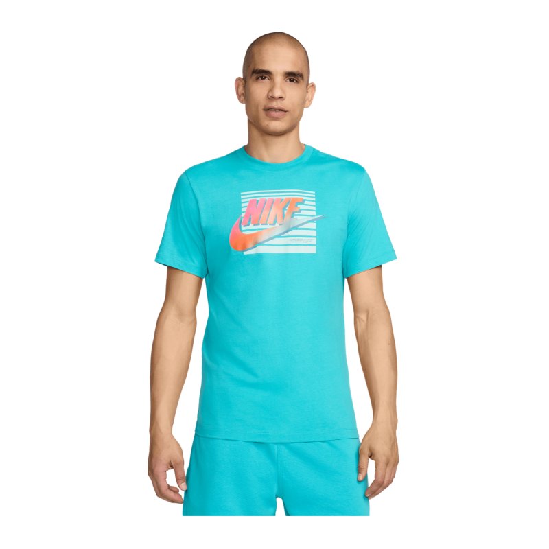 Nike Futura T-Shirt Blau F345 - blau