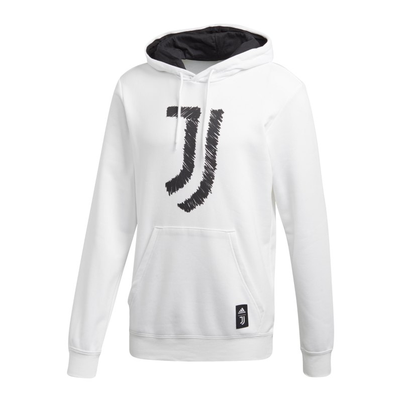 adidas Juventus Turin DNA Graphic Hoody Weiss - weiss