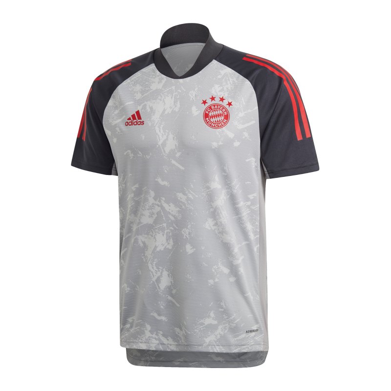 adidas FC Bayern München UCL Trainingsshirt Grau - grau
