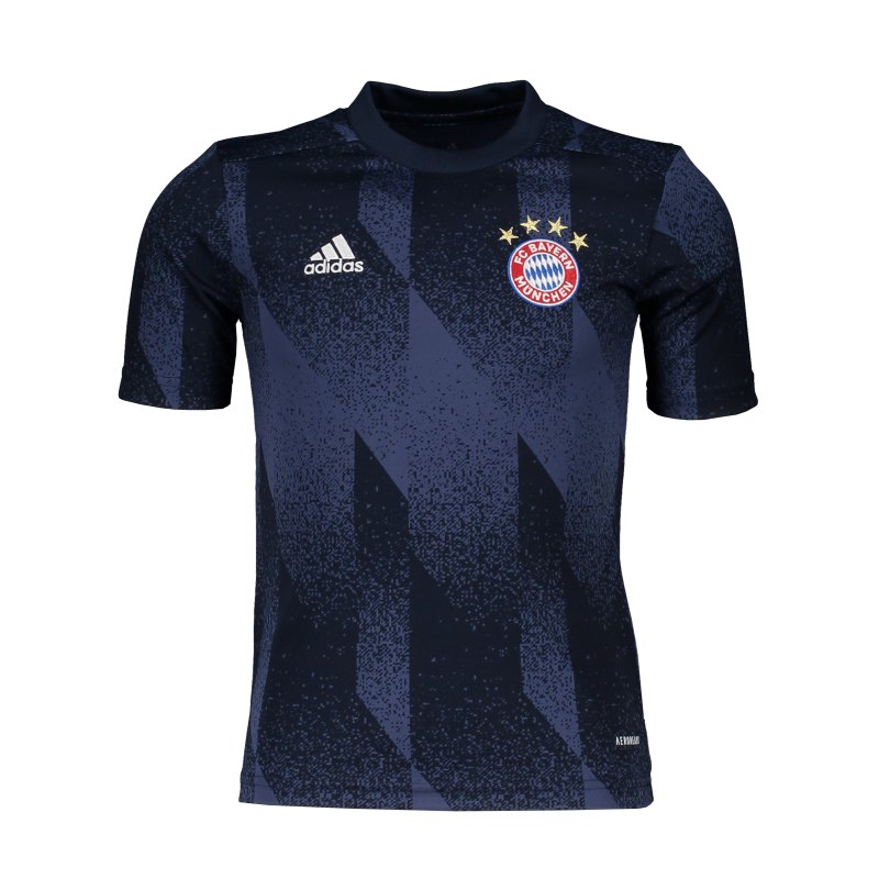 adidas FC Bayern München Prematch Shirt Kids Blau - blau