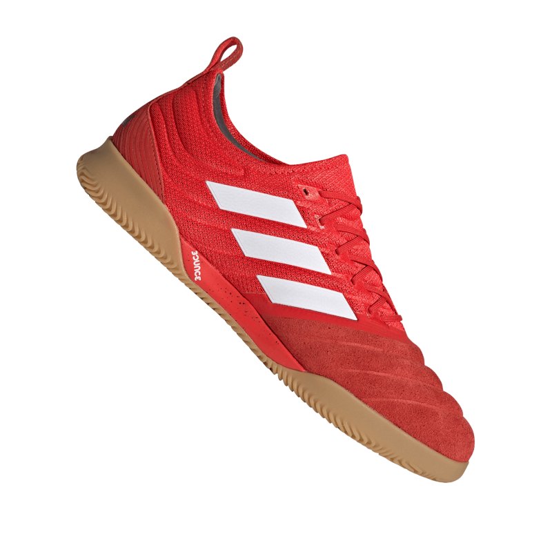 adidas COPA 20.1 IN Halle Rot Schwarz - rot