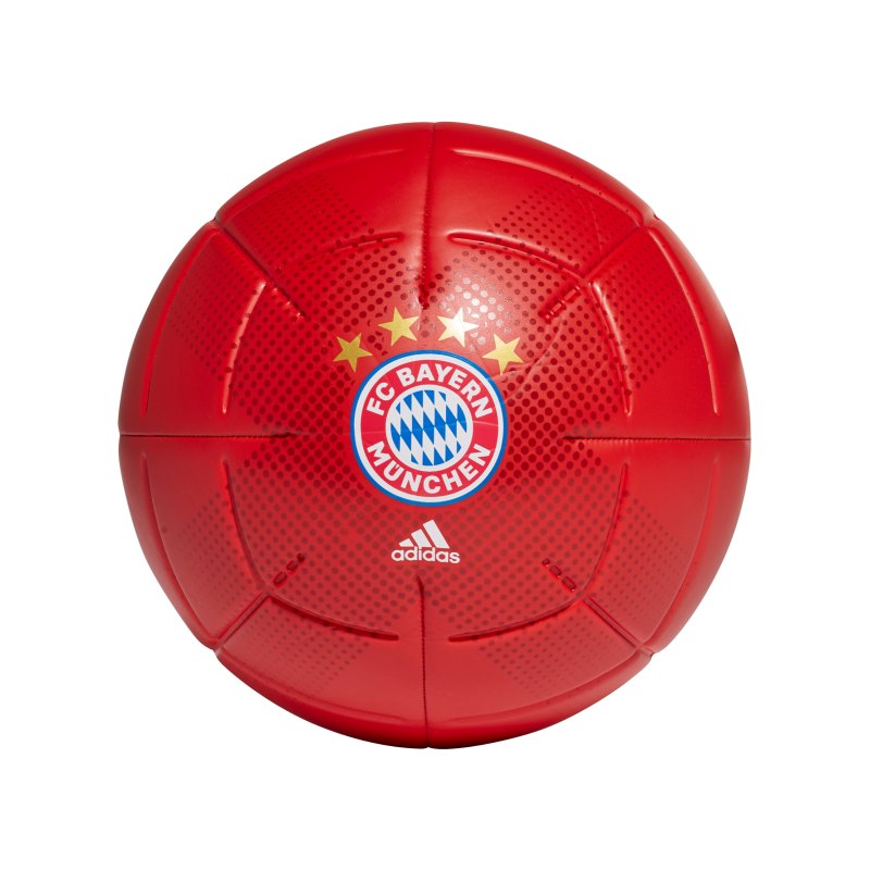adidas FC Bayern München Club Fussball Rot Weiss - rot