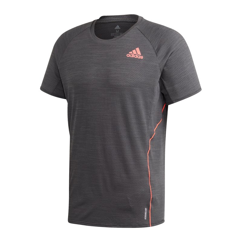 adidas Runner T-Shirt Running Grau - grau