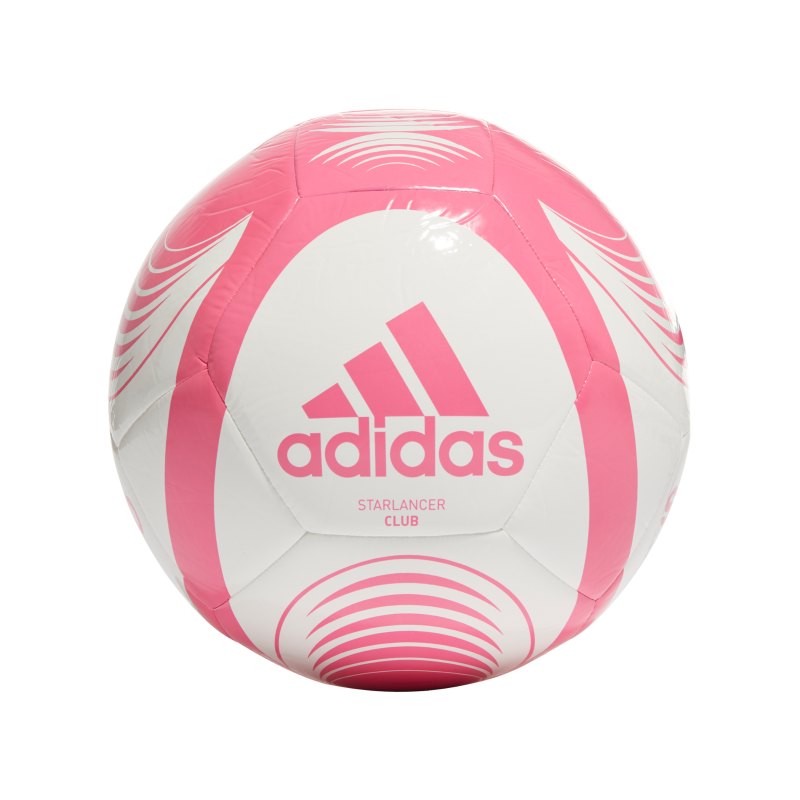 adidas Starlancer Club Fussball Weiss Pink - weiss