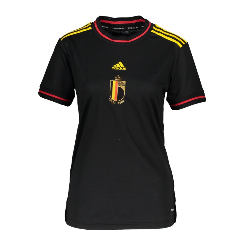 adidas Belgien Trikot Home Frauen EM 2022 Damen Schwarz - schwarz