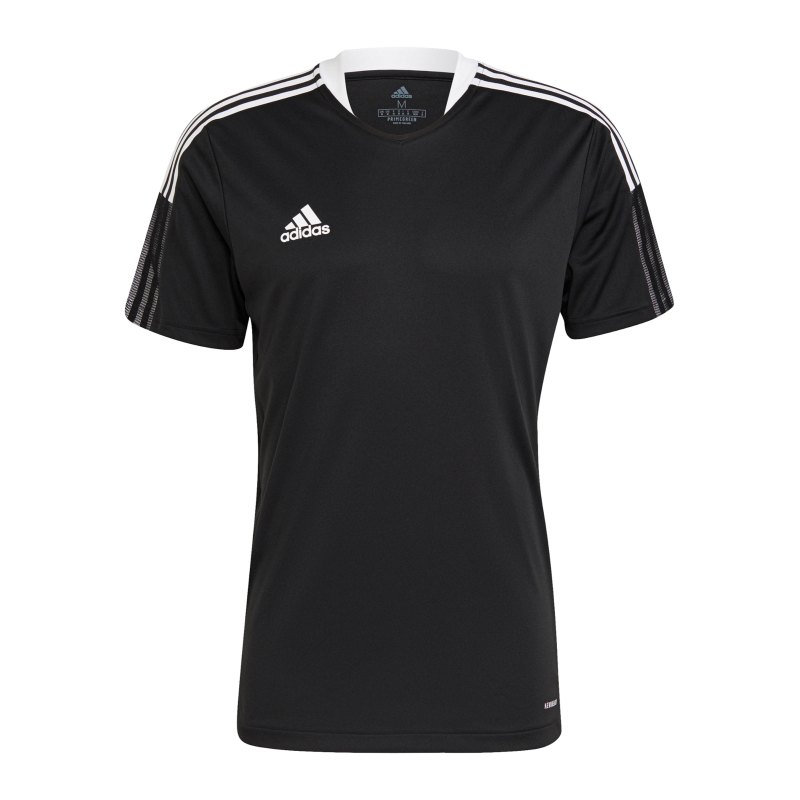 adidas Tiro 21 Trainingsshirt Schwarz - schwarz
