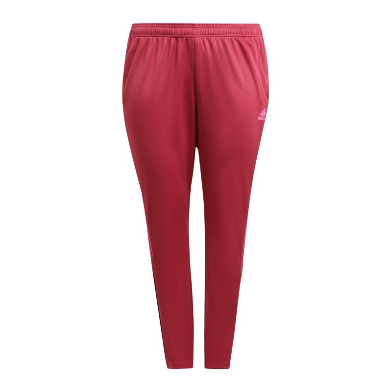 adidas Tiro Trainingshose Plus Size Damen Pink - pink