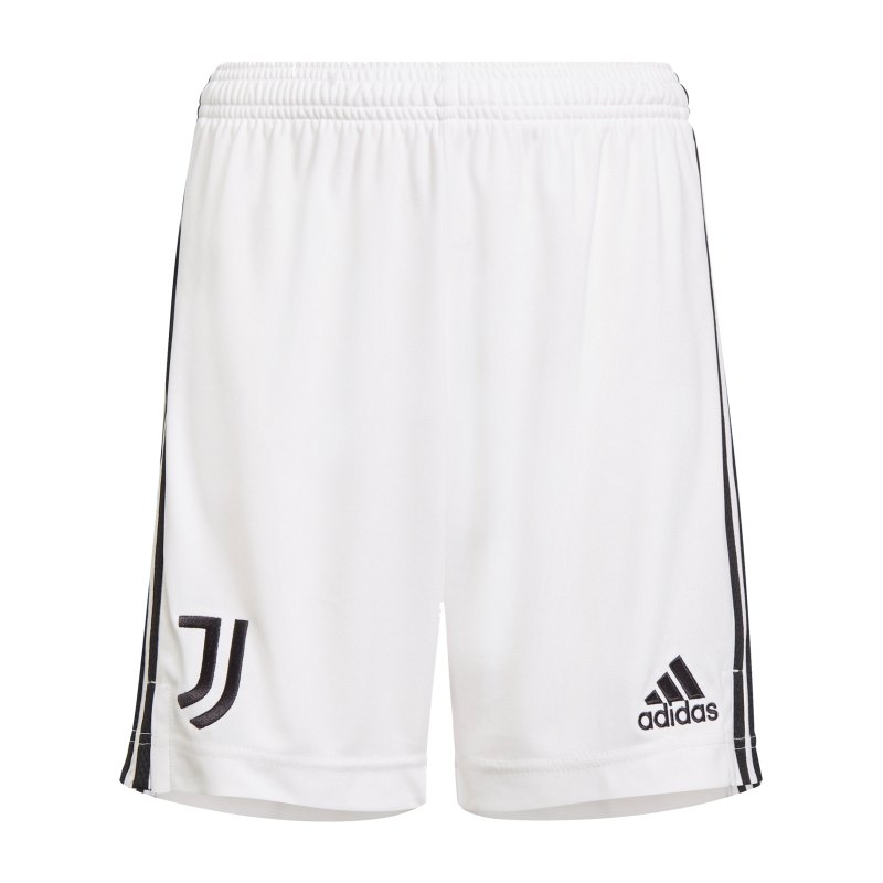 adidas Juventus Turin Short Home 2021/2022 Kids Weiss - weiss
