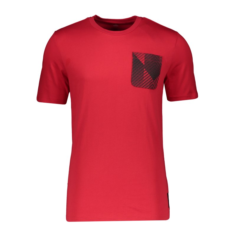 adidas Manchester United Street T-Shirt Rot - rot